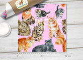 Cat Patterned HTV 1015